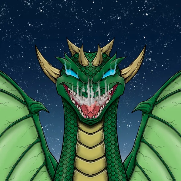 An image of DragonFi Moon Dragons #38