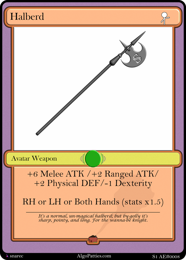 An image of Halberd