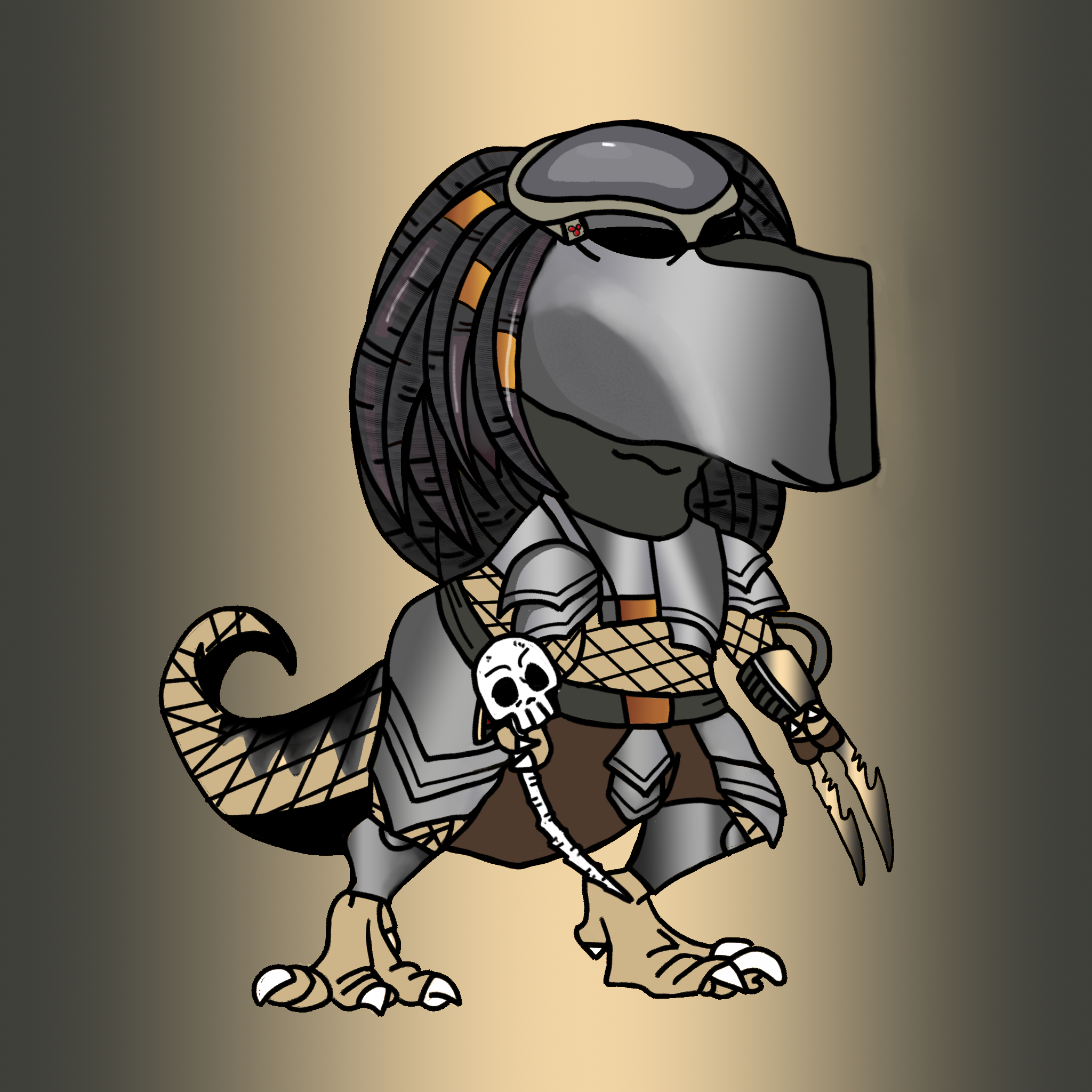 Dumb Dino #16 NFT on Algorand