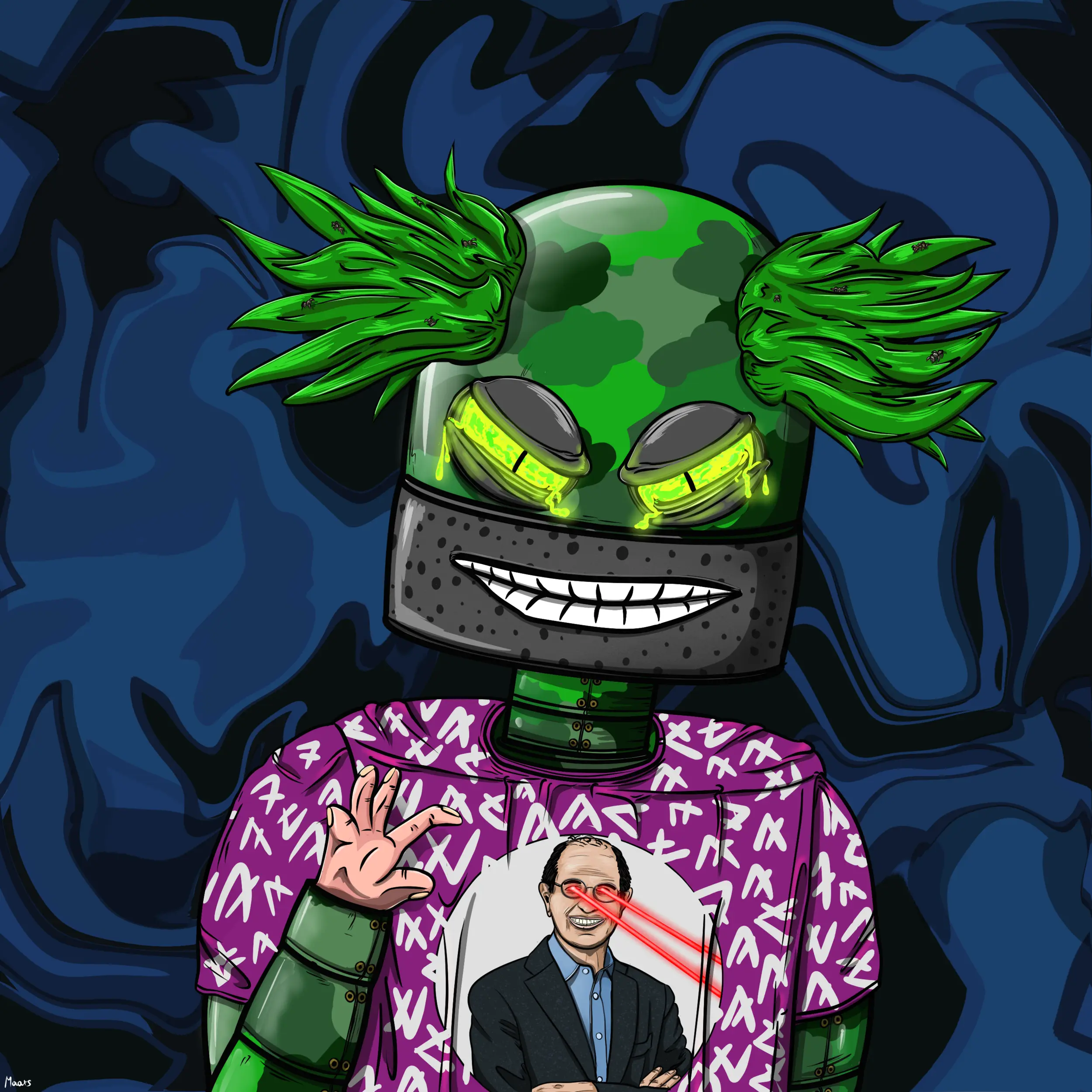 Mental Marvin #2162 NFT on Algorand