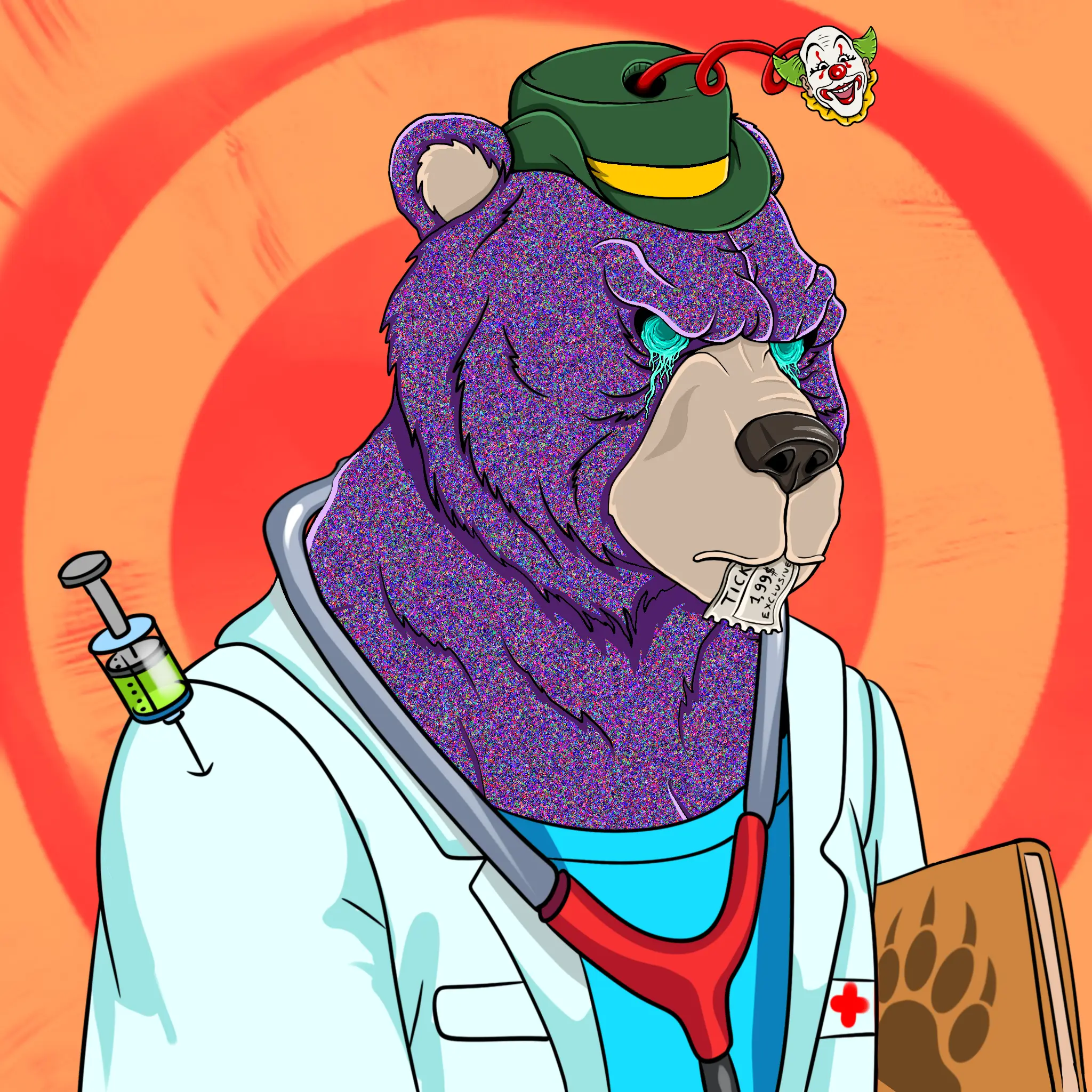 Mad Bears #1467 NFT on Algorand