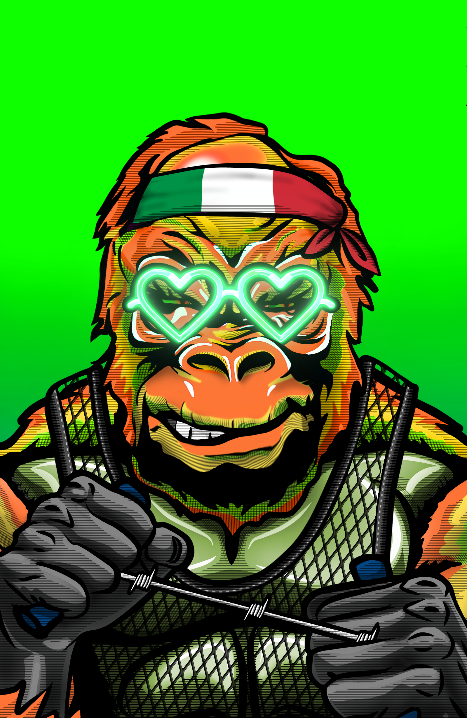 Gangster Gorilla 1485 NFT on Algorand