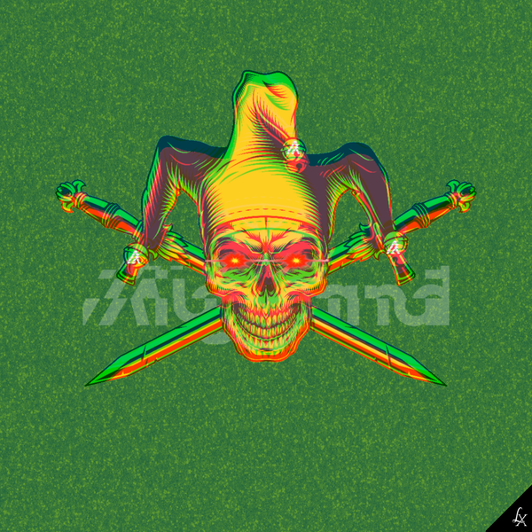 An image of Linx Golden Joker Skull #023