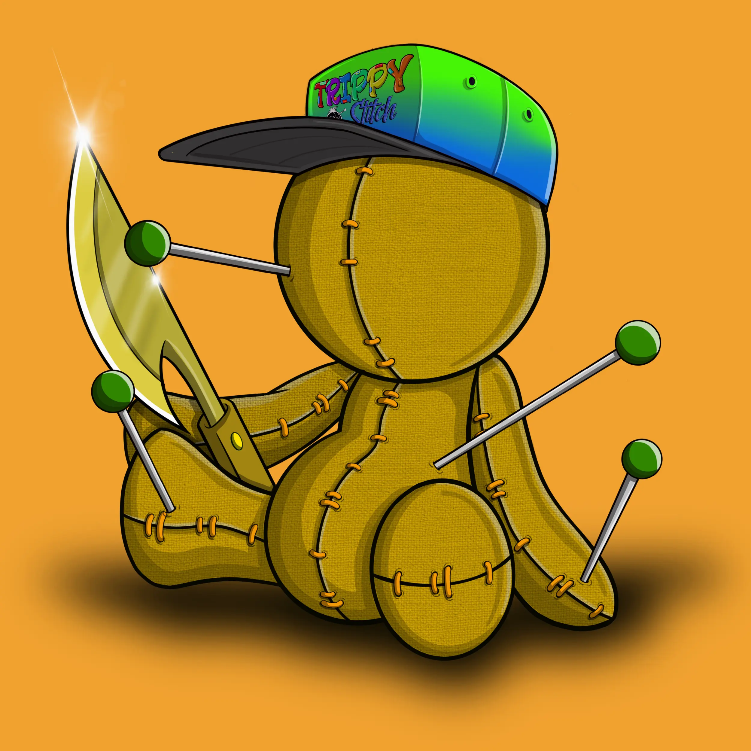 Trippy Stitch #762 NFT on Algorand