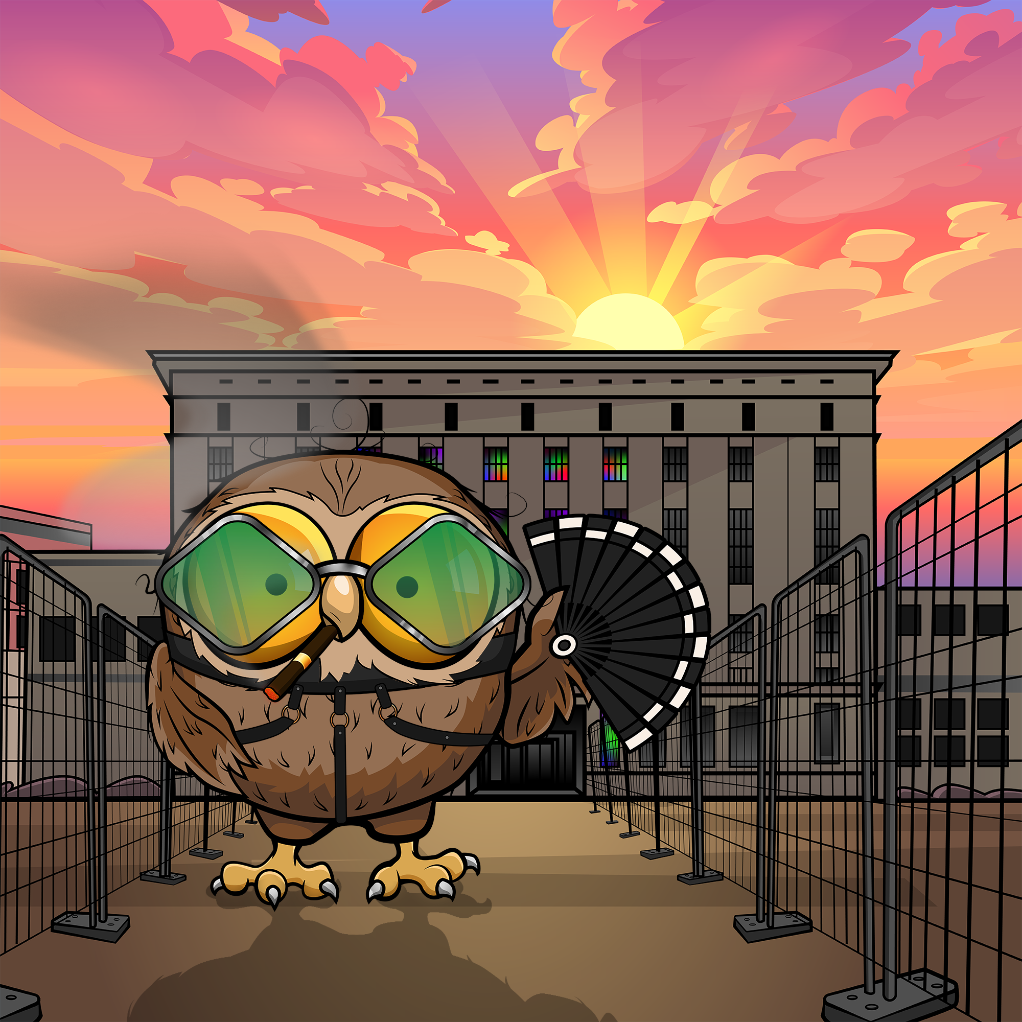 cryptOOwl 129 NFT on Algorand