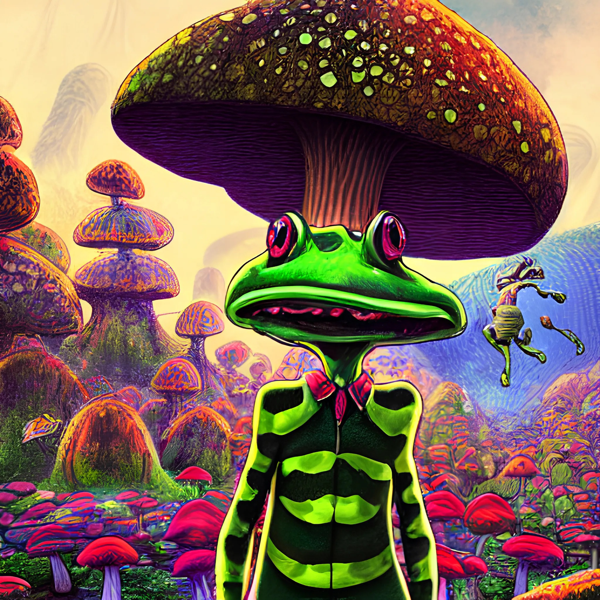 Toadsmoke's Spores #030 NFT on Algorand
