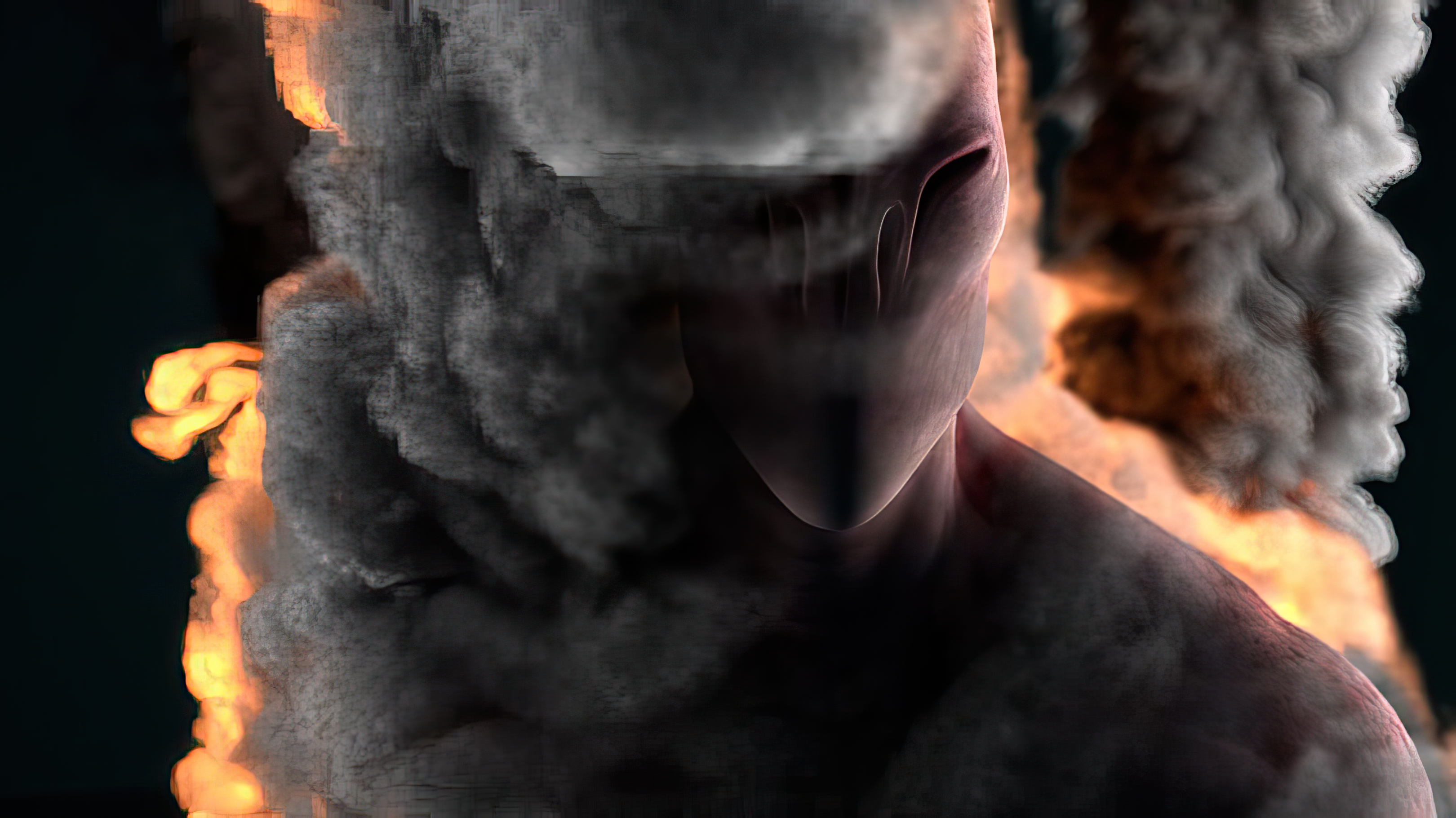 Smoke And Fire - Alien 1 NFT on Algorand