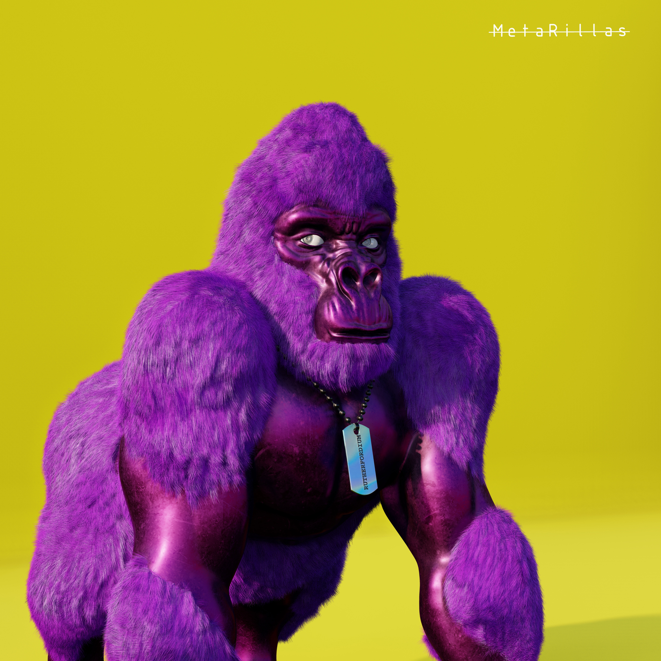 Stacked MetaRilla#91 NFT on Algorand