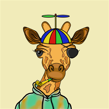 Cool Giraffe #026