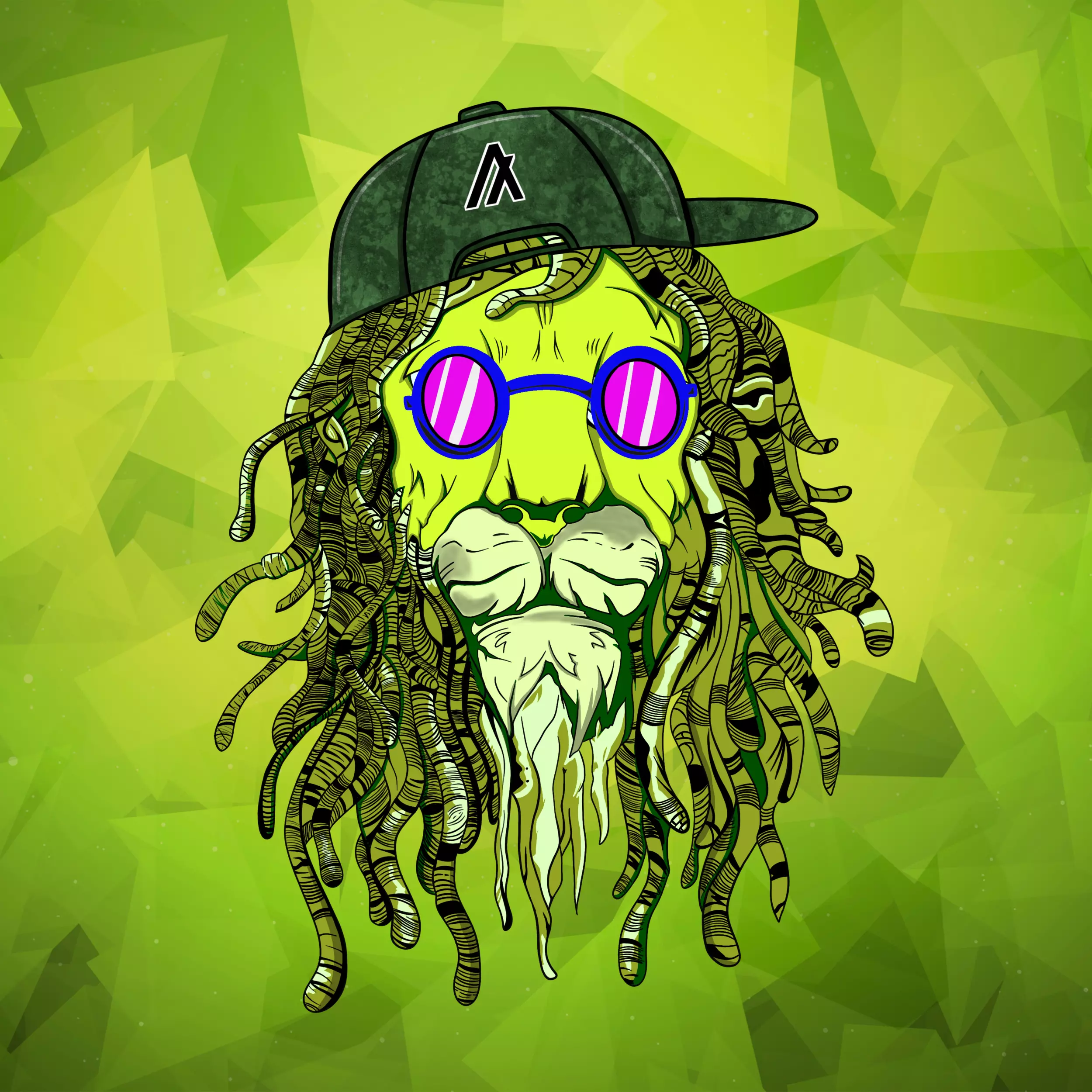 Reggae Lions #62 NFT on Algorand
