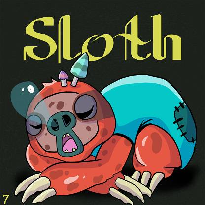 Pow 7 Deadly Sins Sloth