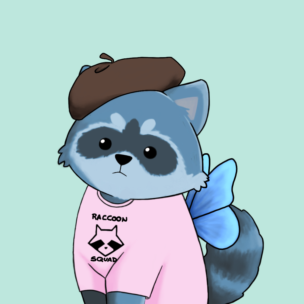 Raccoon #965 NFT on Algorand