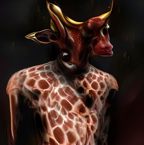 An image of Giselle the Giraffe She-Demon