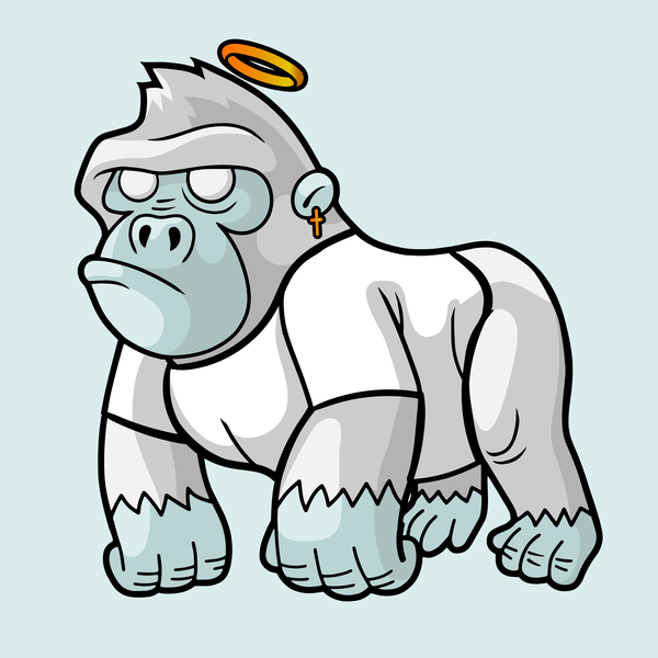 An image of Smooth Brain Gorilla #31