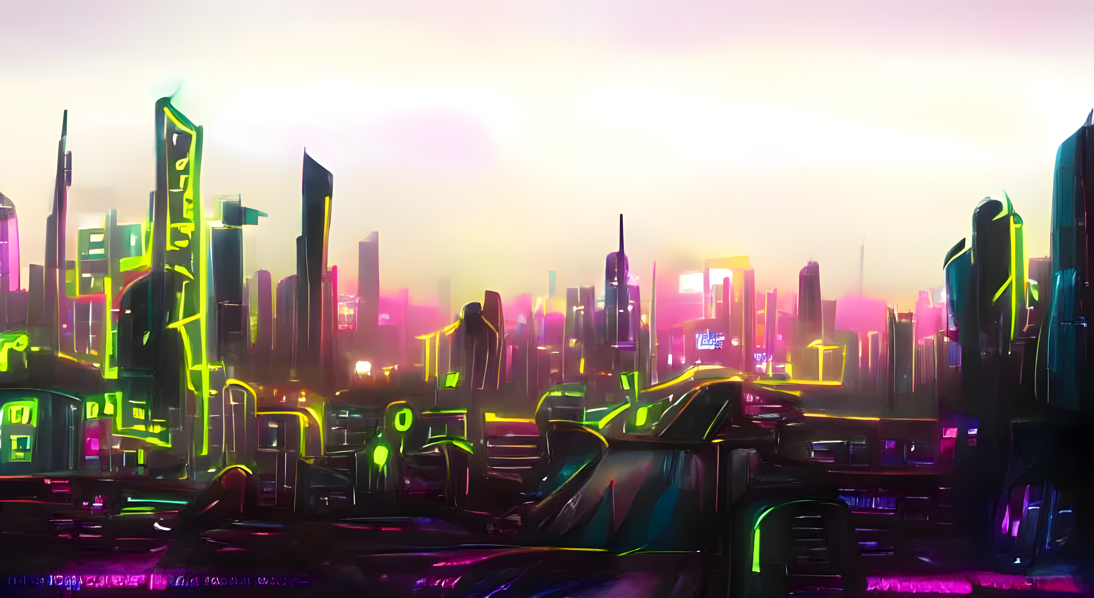 Neon Sights #01 NFT on Algorand