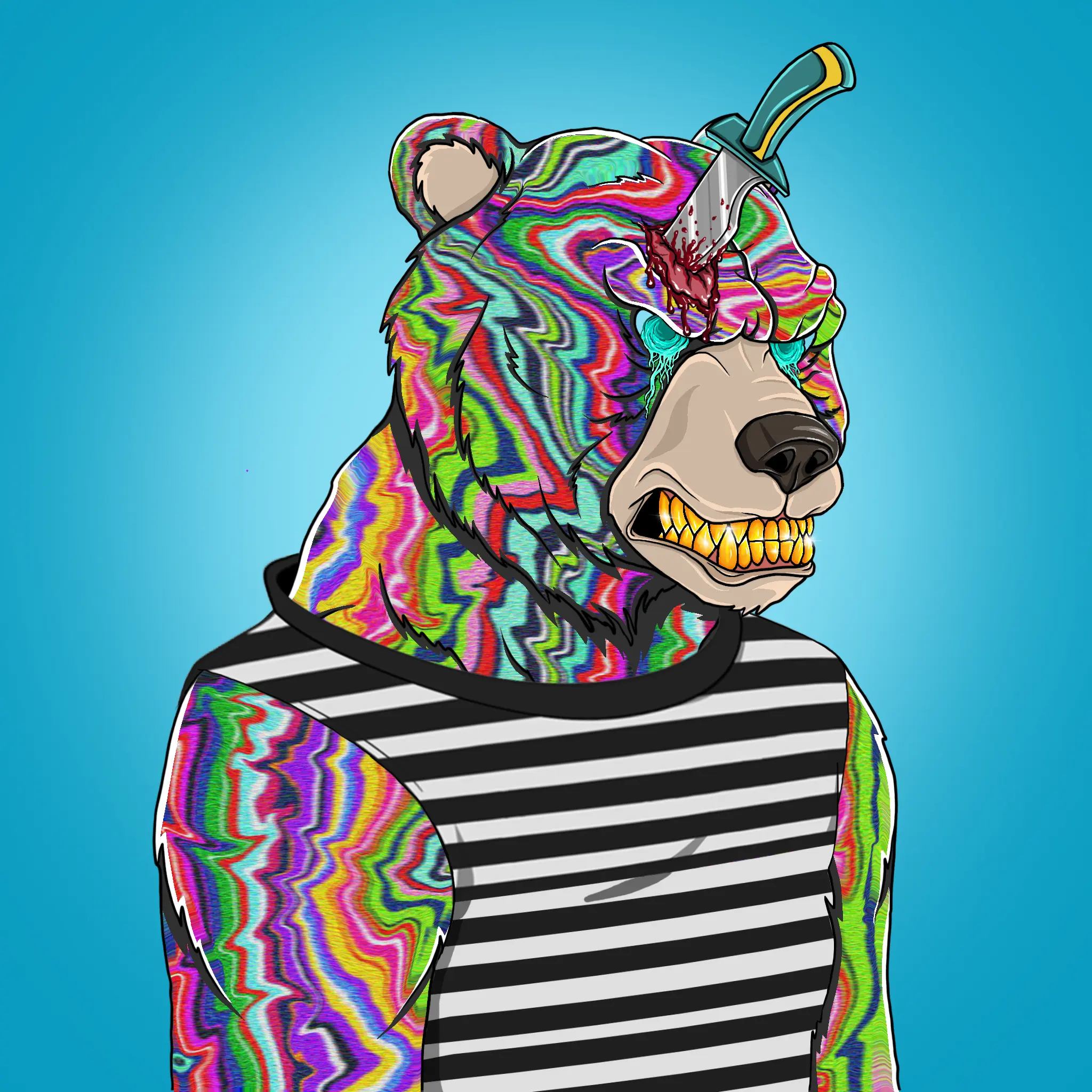 Mad Bears #234 NFT on Algorand