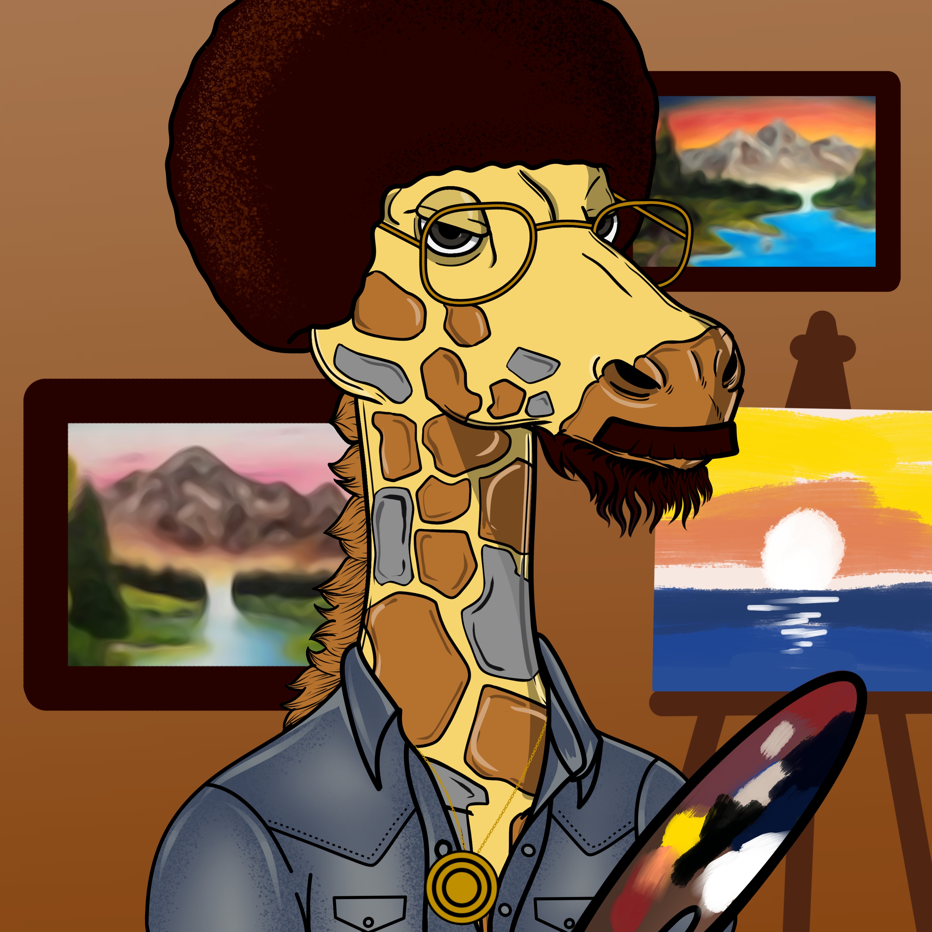 G-raffe #142 - Special G NFT on Algorand