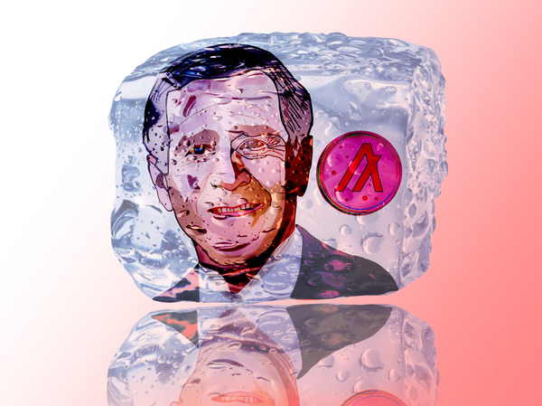 An image of Ice Cubed George W Bush