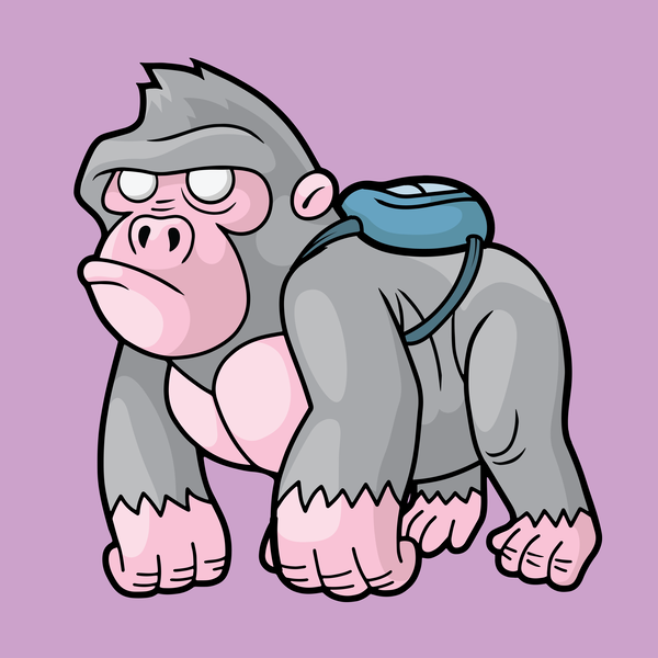 An image of Smooth Brain Gorilla #11