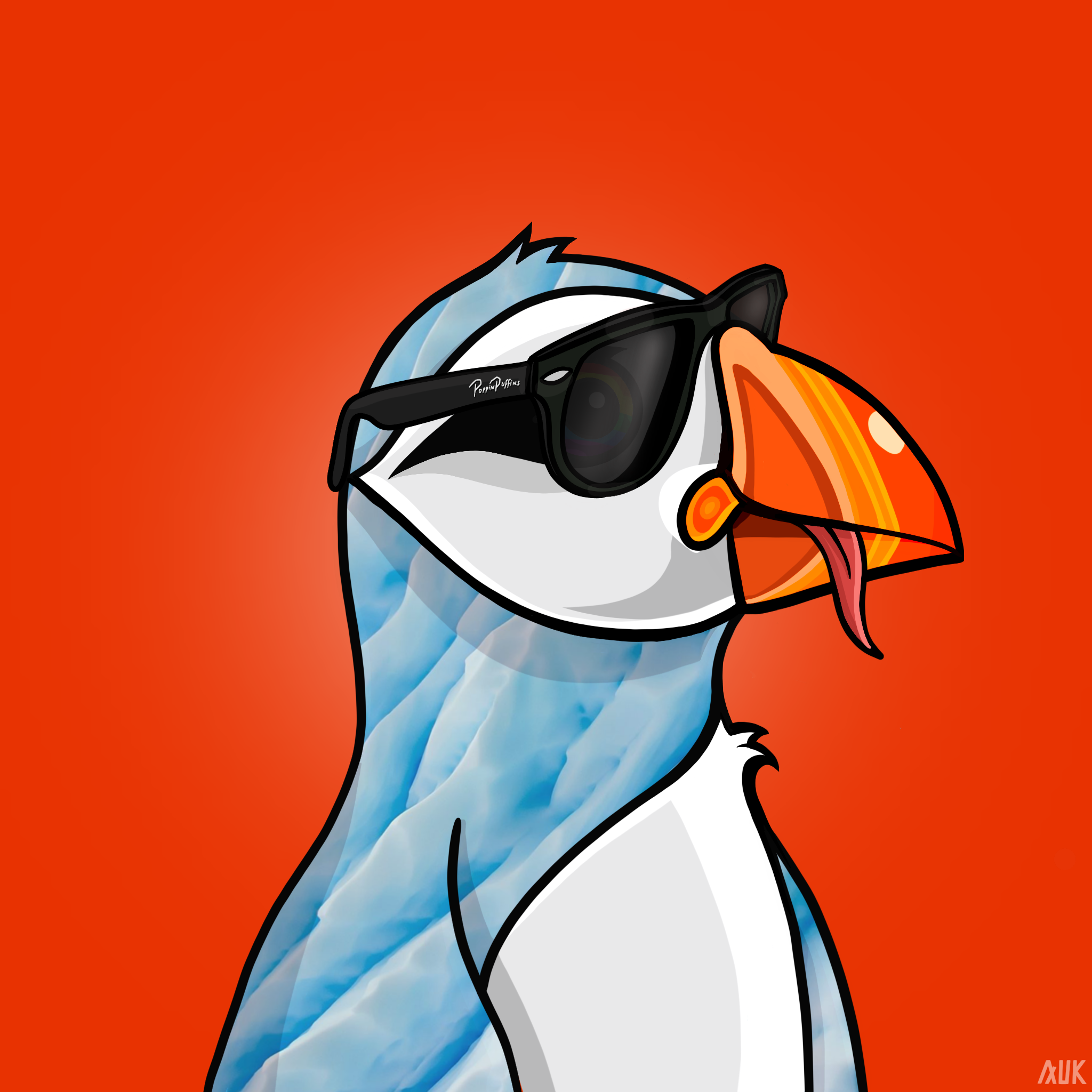 Poppin Puffins #5067 NFT on Algorand
