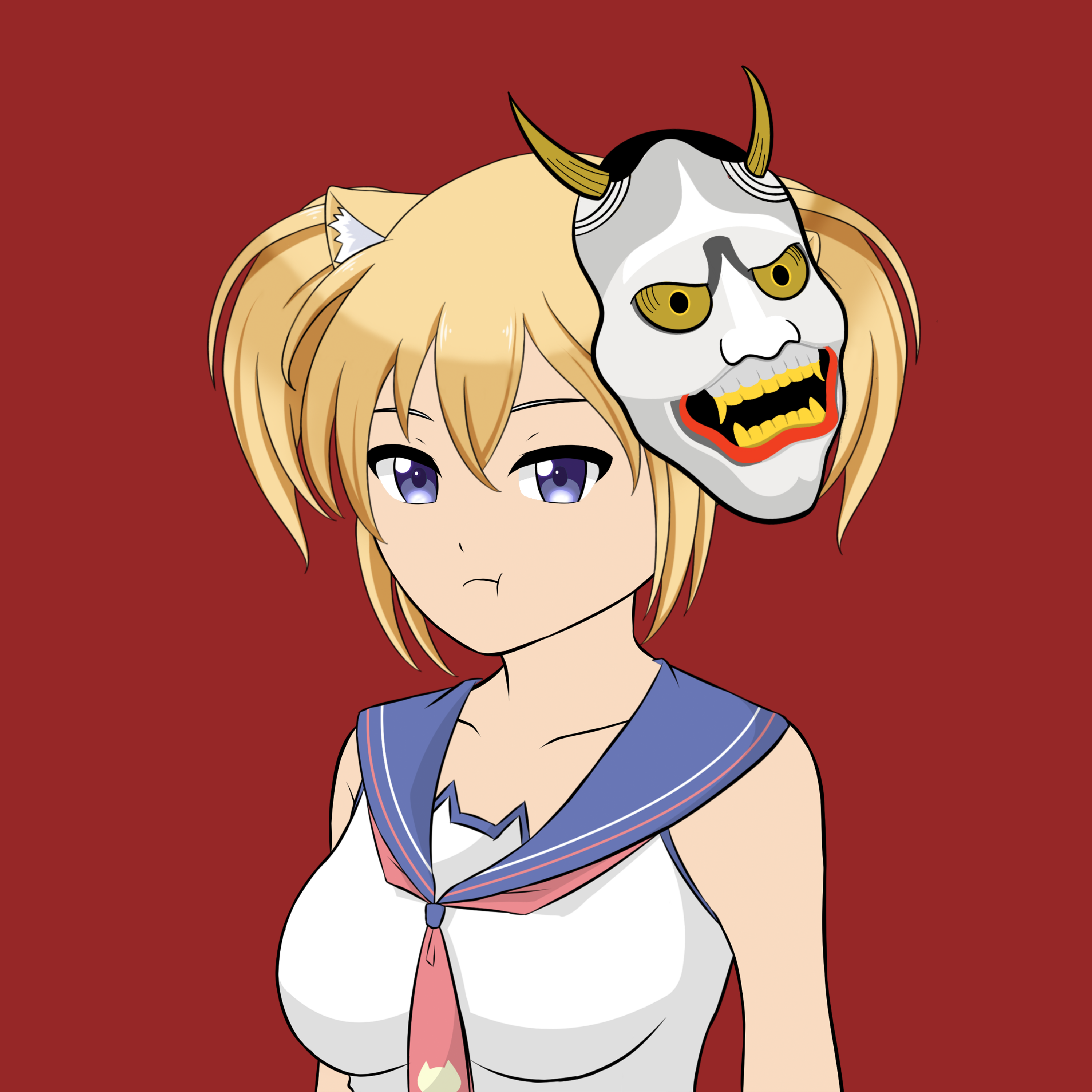Catgirl Crew #167 NFT on Algorand