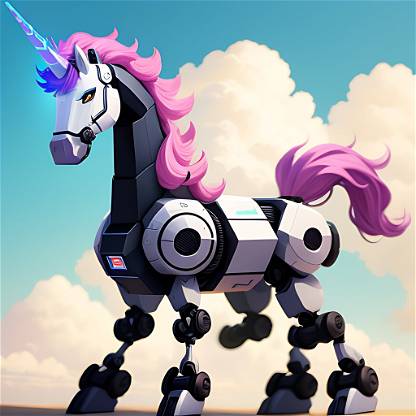 Robot Unicorn 10