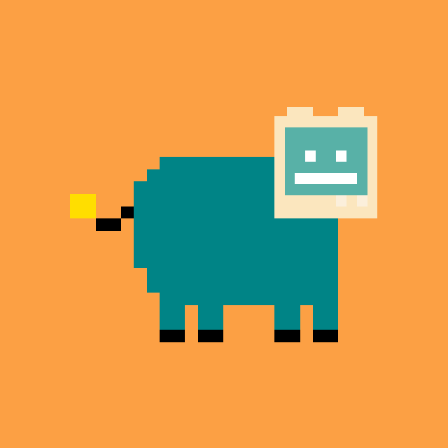 Copium Cow 461 NFT on Algorand