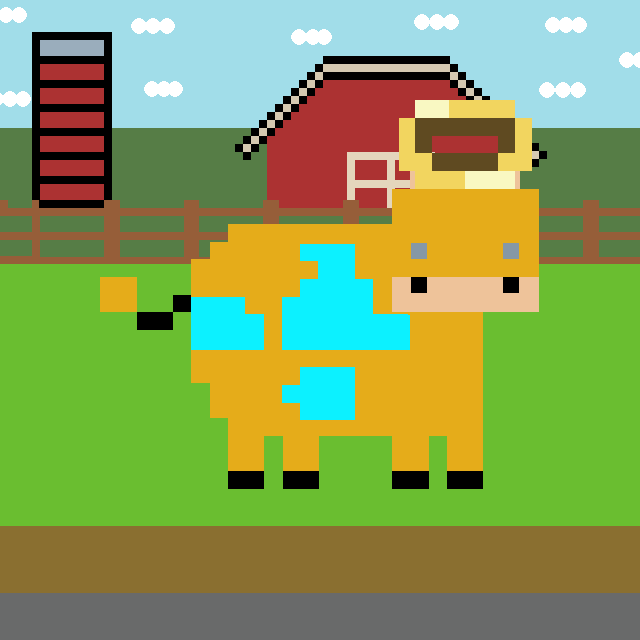 Copium Cow 462 NFT on Algorand