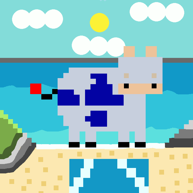 Copium Cow 464 NFT on Algorand