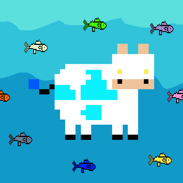 Copium Cow 467 NFT on Algorand