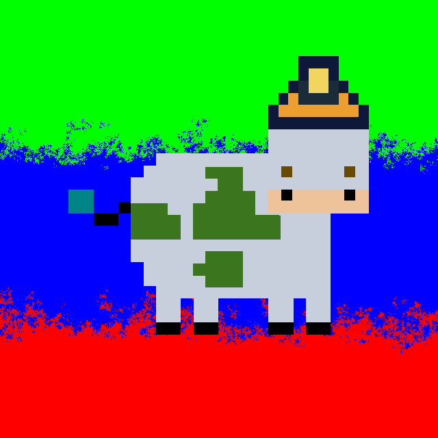 Copium Cow 471 NFT on Algorand