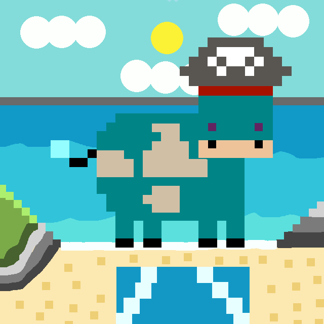 Copium Cow 475 NFT on Algorand