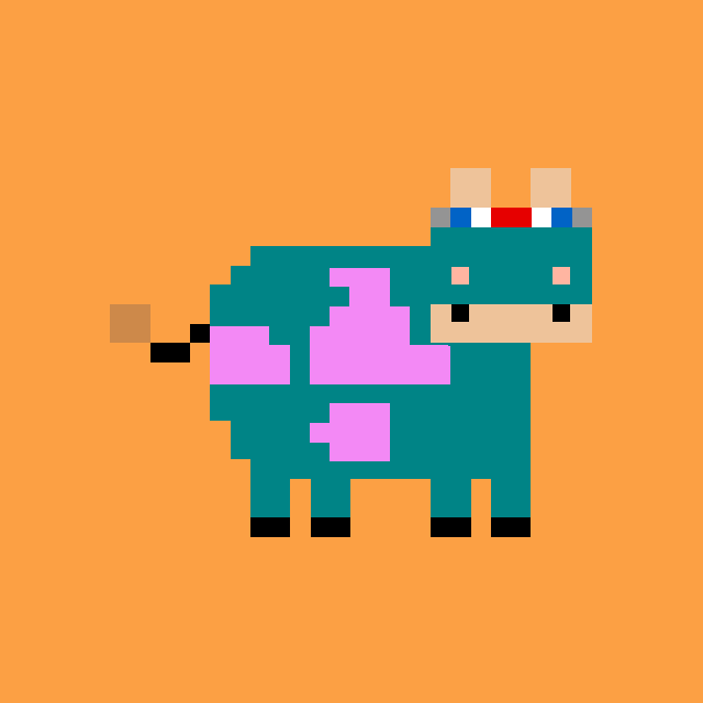 Copium Cow 476 NFT on Algorand