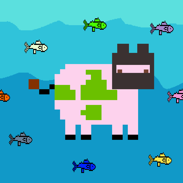 Copium Cow 478 NFT on Algorand