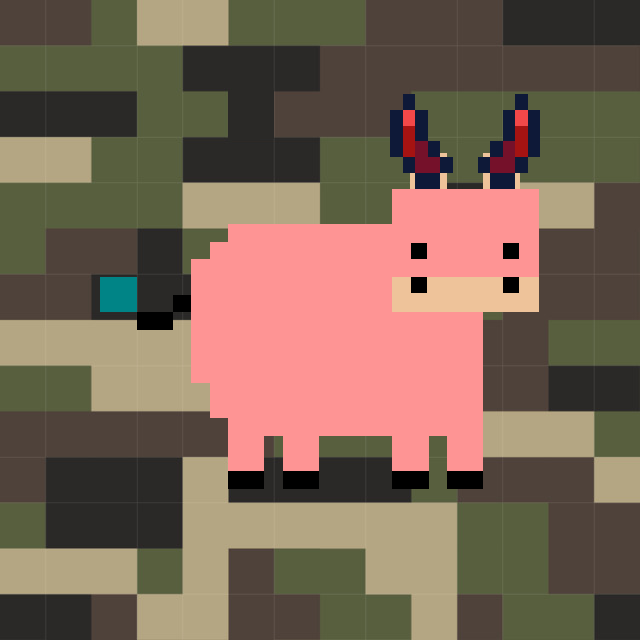 Copium Cow 486 NFT on Algorand