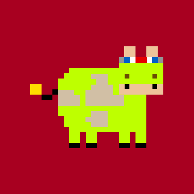 Copium Cow 487 NFT on Algorand