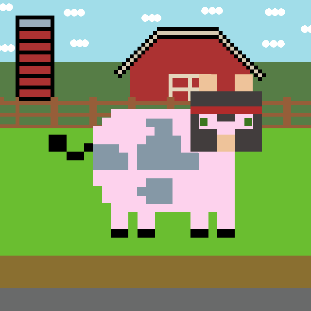 Copium Cow 491 NFT on Algorand