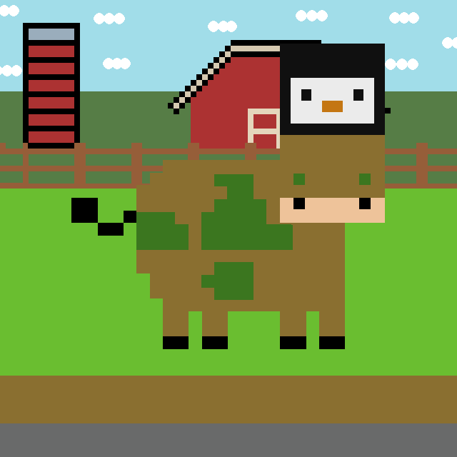 Copium Cow 514 NFT on Algorand