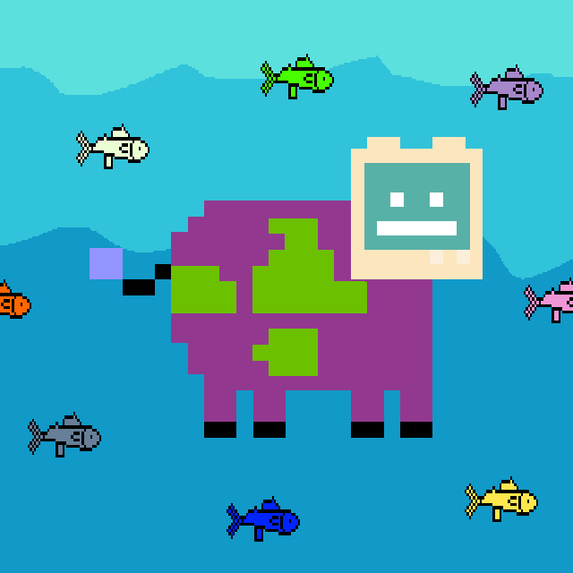 Copium Cow 517 NFT on Algorand