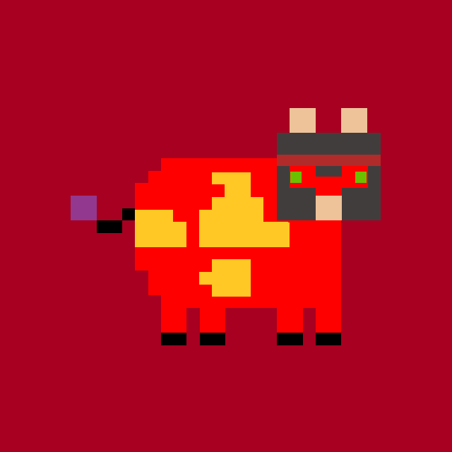 Copium Cow 527 NFT on Algorand