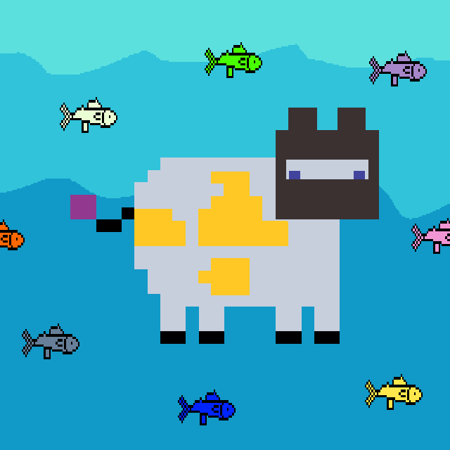 Copium Cow 555 NFT on Algorand