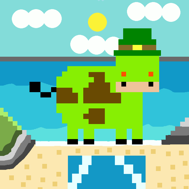 Copium Cow 557 NFT on Algorand