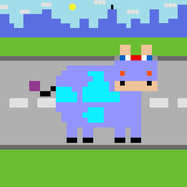 Copium Cow 584 NFT on Algorand