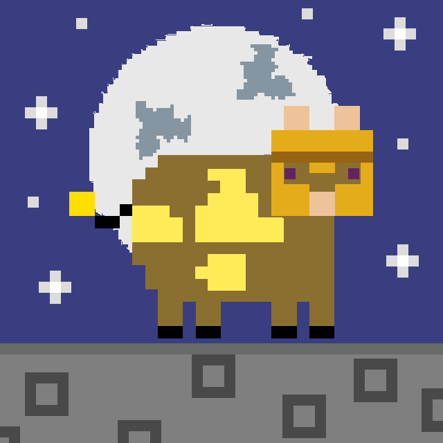 Copium Cow 585 NFT on Algorand