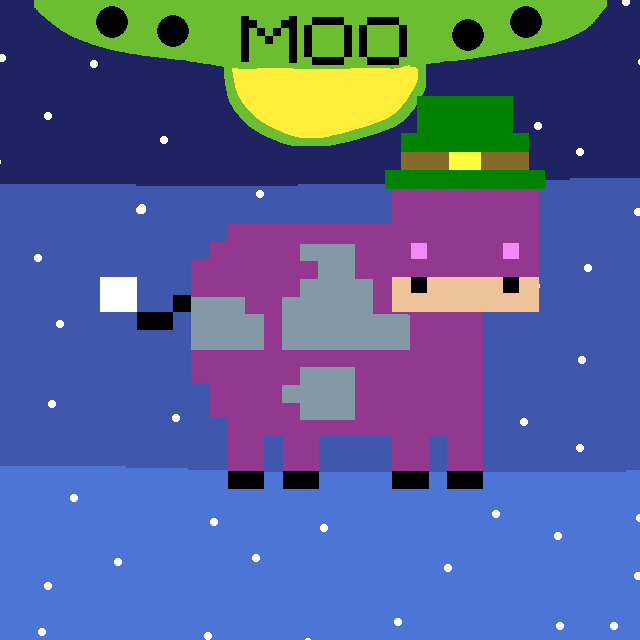 Copium Cow 586 NFT on Algorand