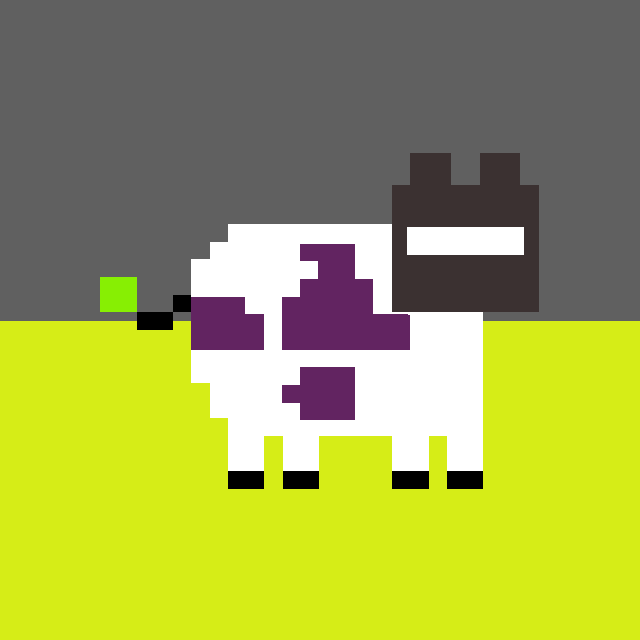 Copium Cow 587 NFT on Algorand