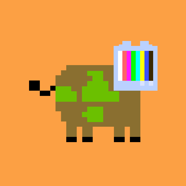 Copium Cow 598 NFT on Algorand