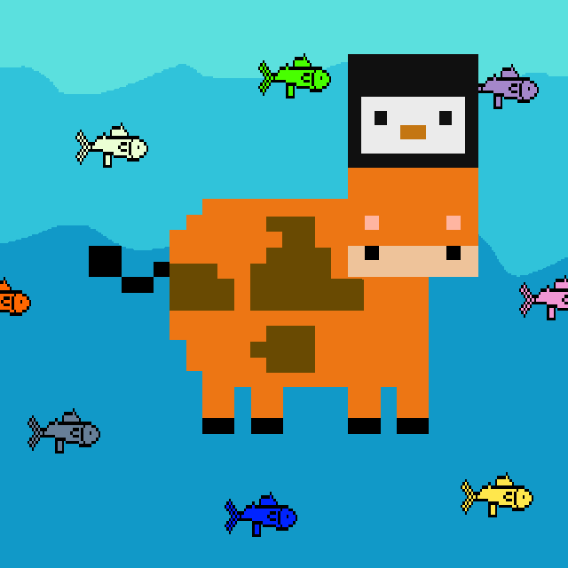 Copium Cow 604 NFT on Algorand