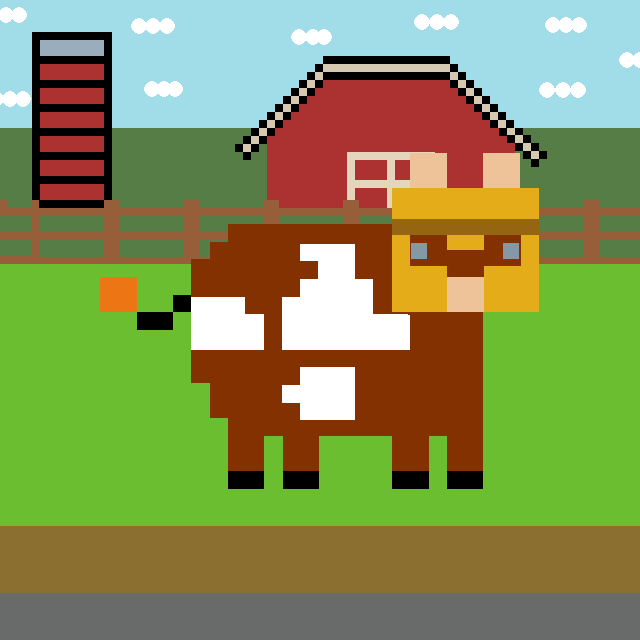 Copium Cow 689 NFT on Algorand