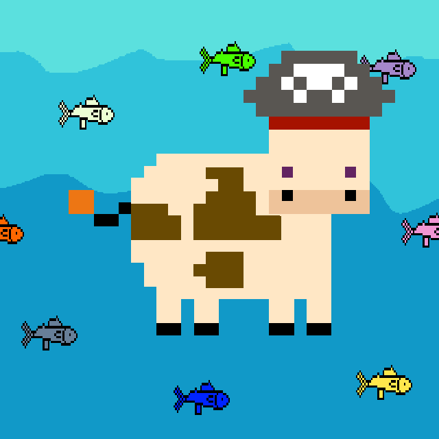 Copium Cow 693 NFT on Algorand